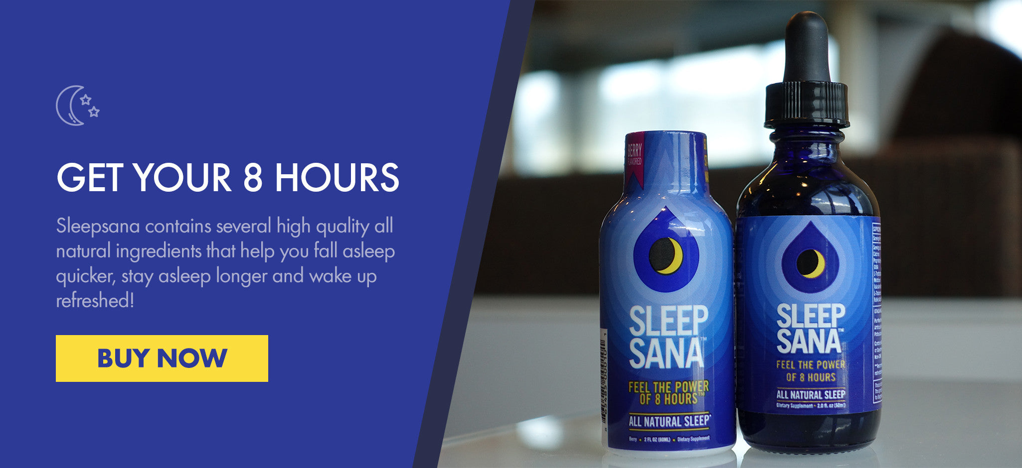 Sleepsana  All Natural Sleep Aid - 100% Works, or your MONEY BACK!